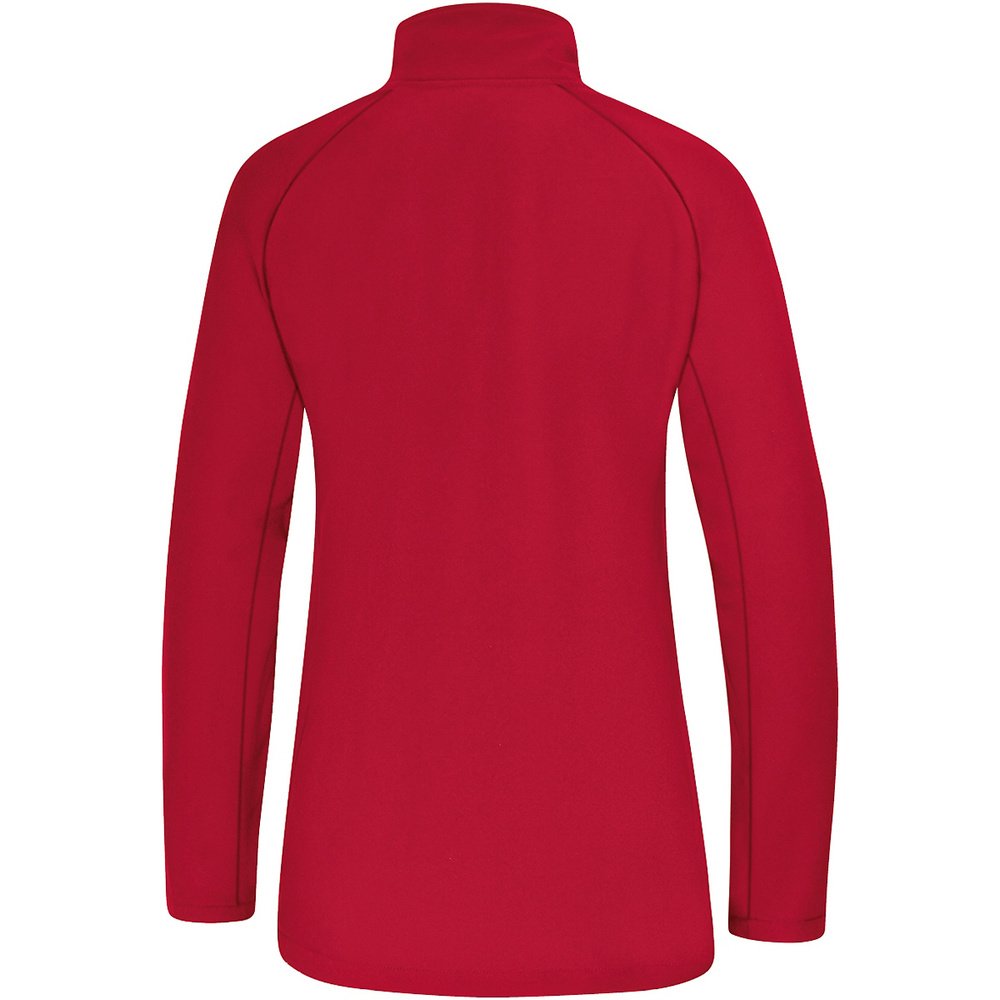 CHAQUETA SOFTSHELL JAKO TEAM, ROJA MUJER 