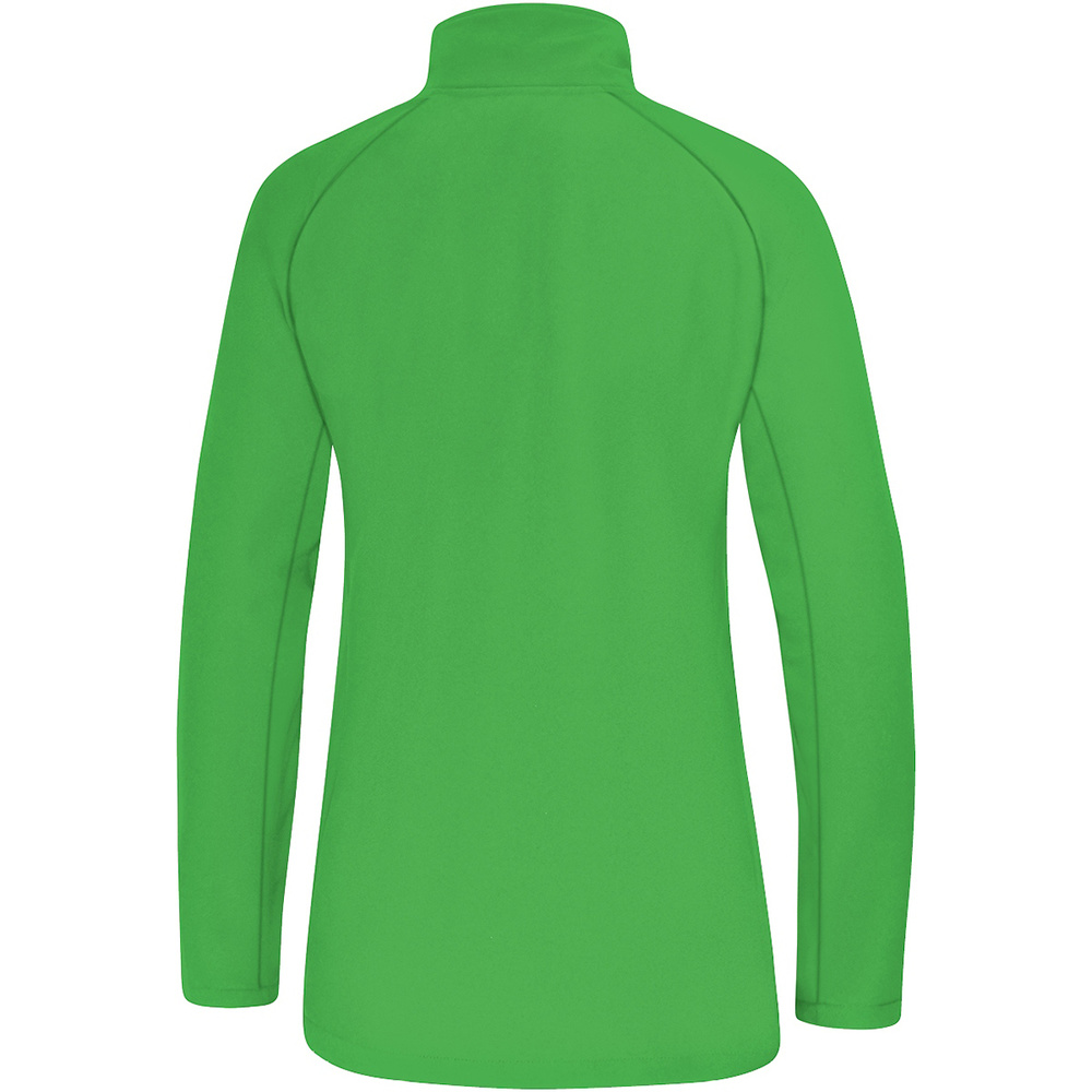 CHAQUETA SOFTSHELL JAKO TEAM, VERDE MUJER 