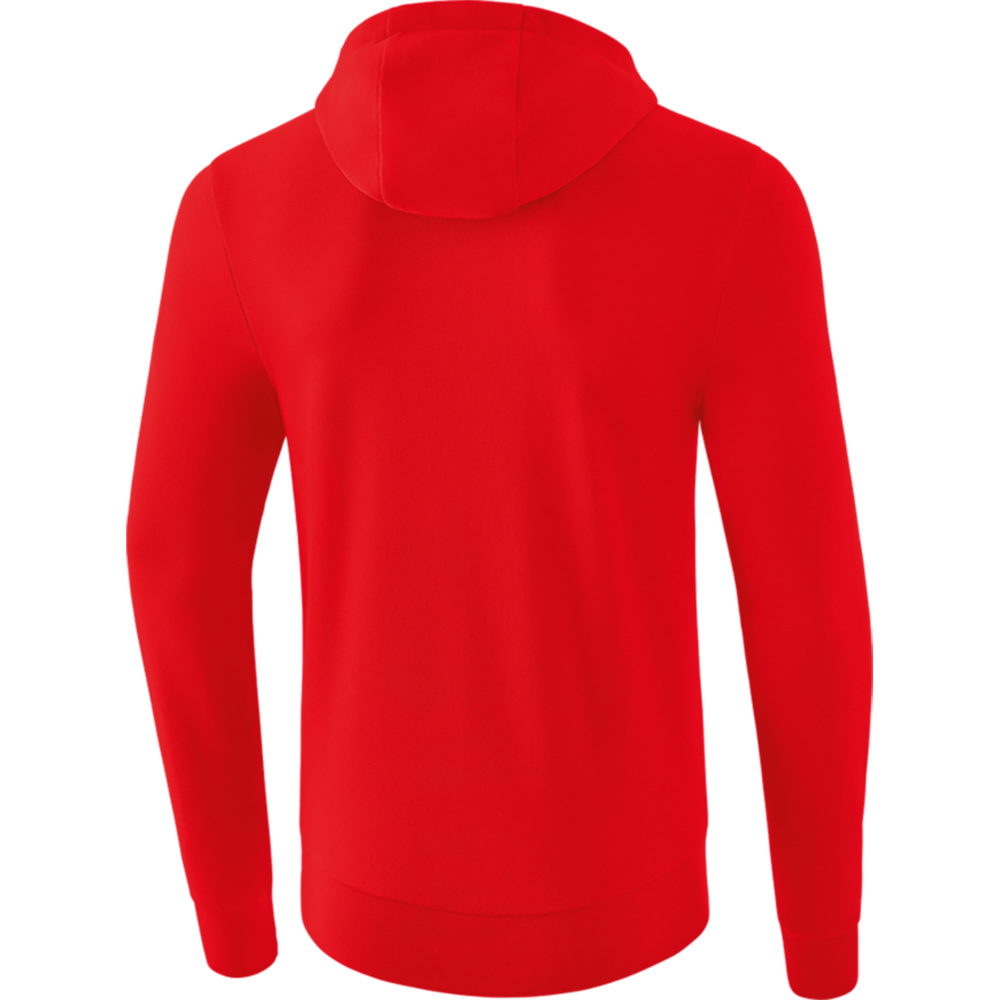 CHAQUETA-SUDADERA CON CAPUCHA ERIMA, ROJA HOMBRE. 