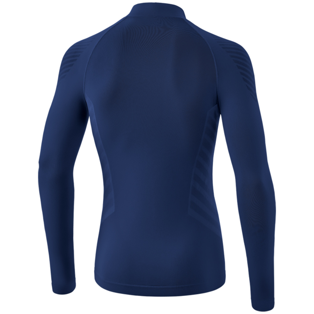 ERIMA ATHLETIC LONGSLEEVE TURTLENECK TOP, NEW NAVY UNISEX. 