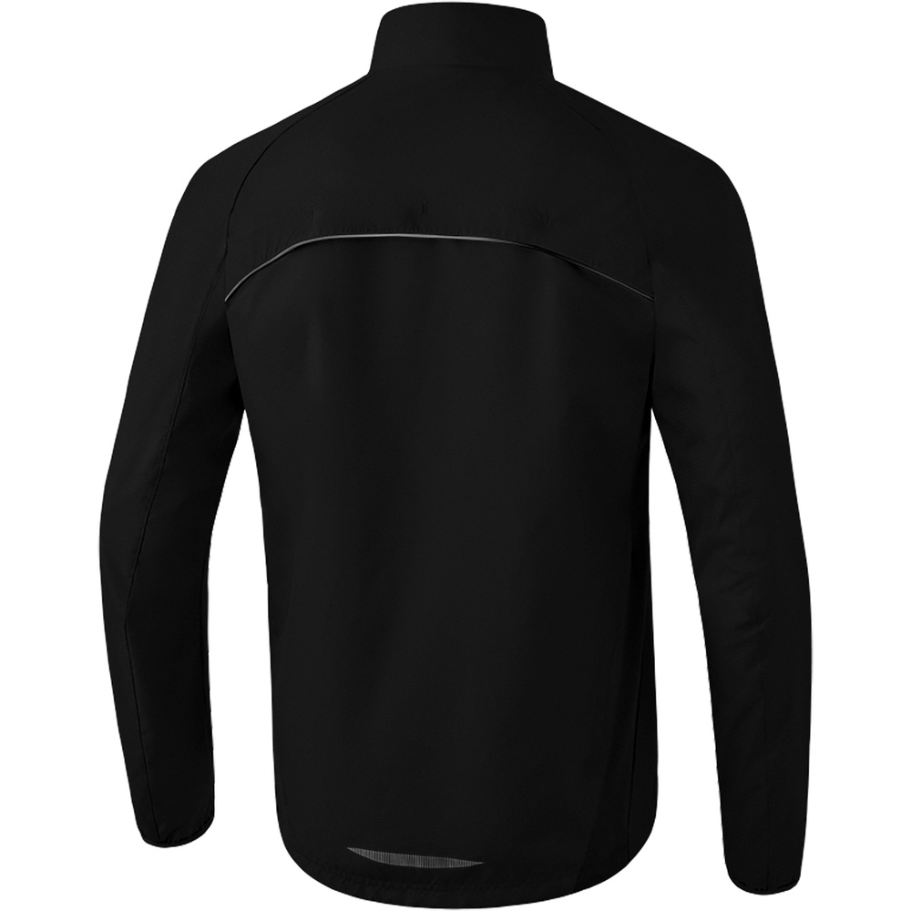 ERIMA ATHLETICS RUNNING JACKET, BLACK-WHITE KIDS. 