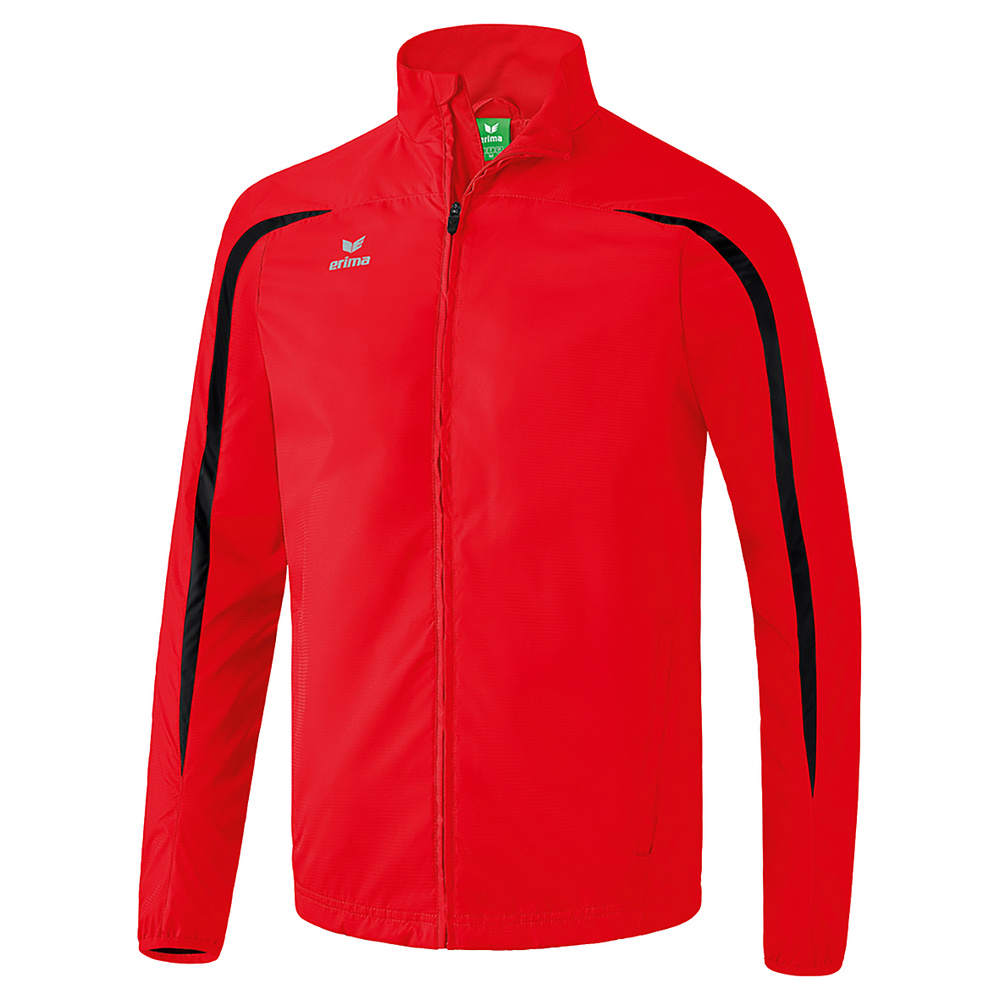 ERIMA ATHLETICS RUNNING JACKET, RED-WHITE KIDS. 