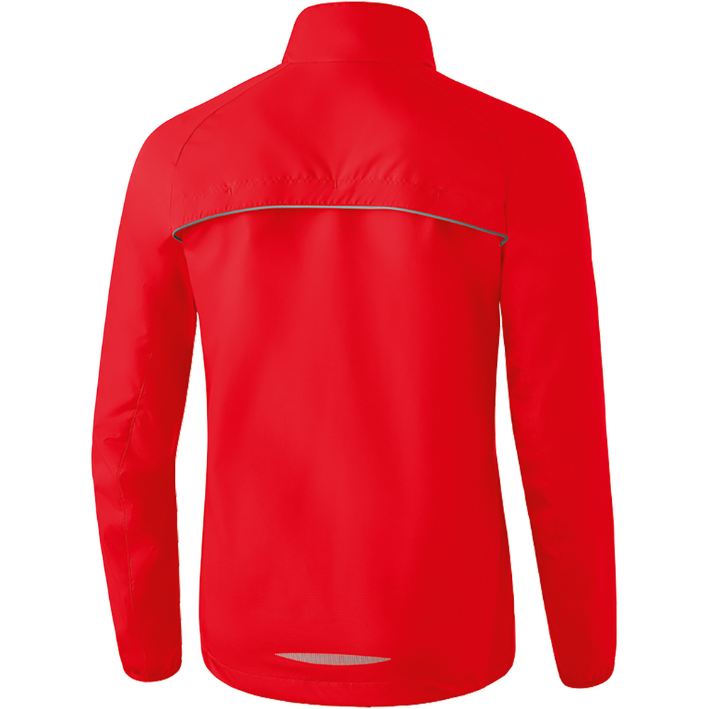 ERIMA ATHLETICS RUNNING JACKET, RED-WHITE WOMEN. 