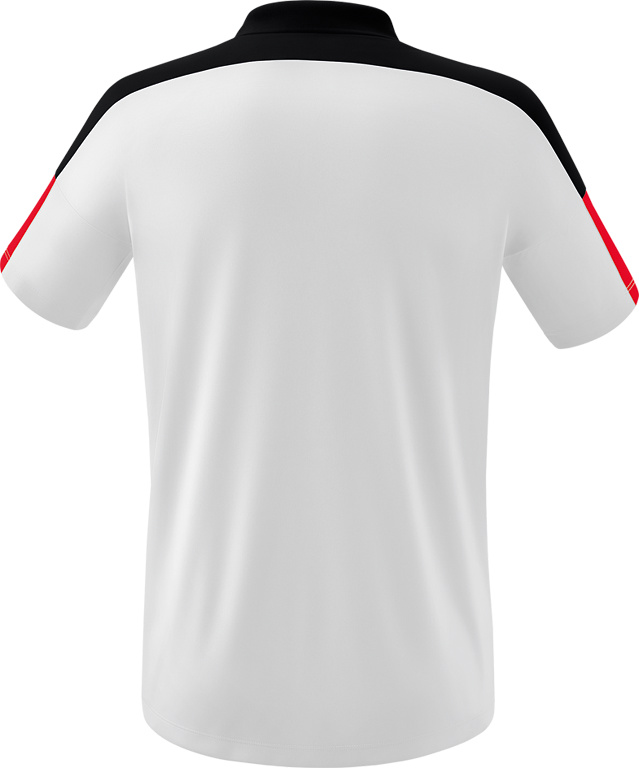 ERIMA CHANGE POLO-SHIRT, WHITE-BLACK-RED MEN. 