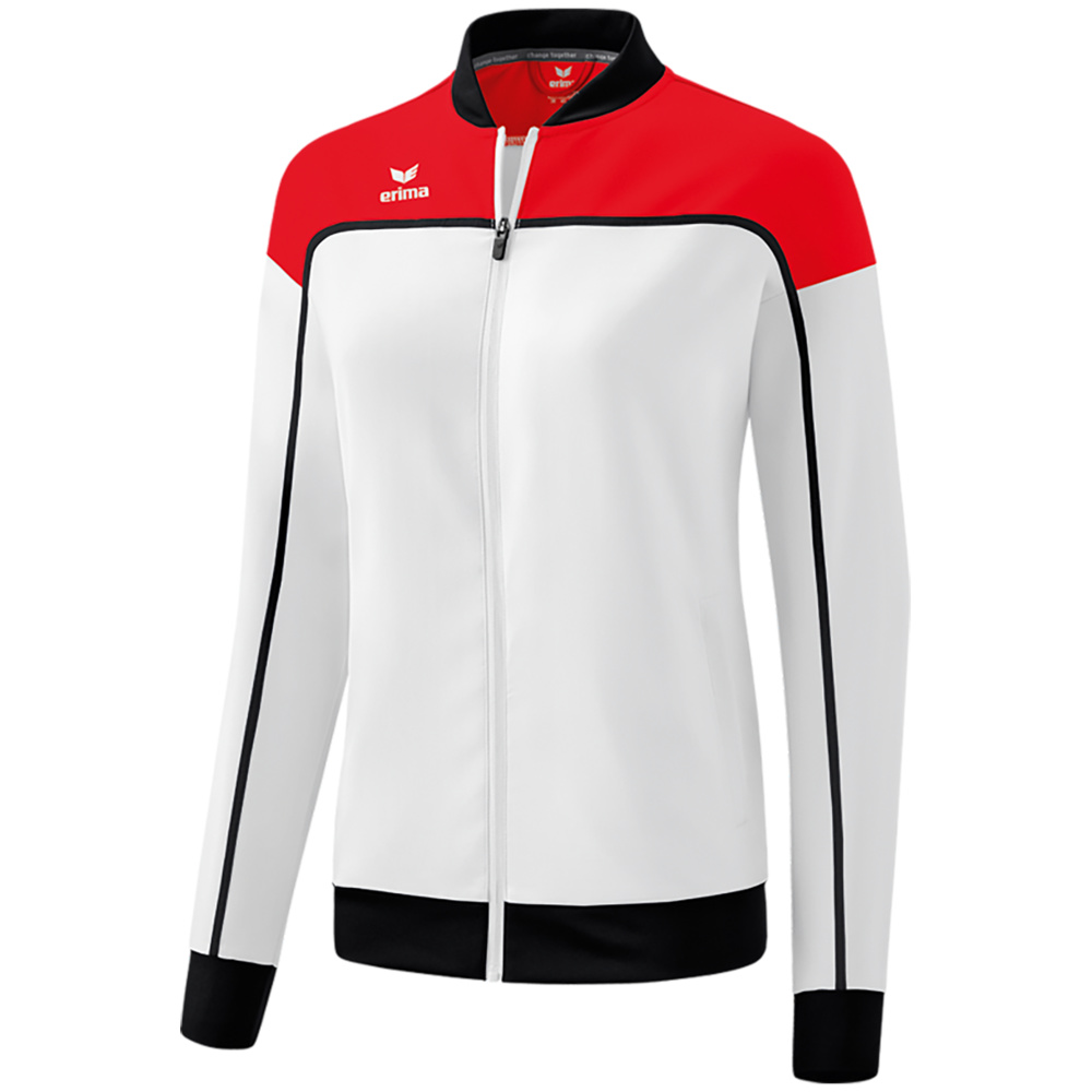 ERIMA CHANGE PRESENTATION JACKET, WHITE-RED-BLACK WOMEN. 