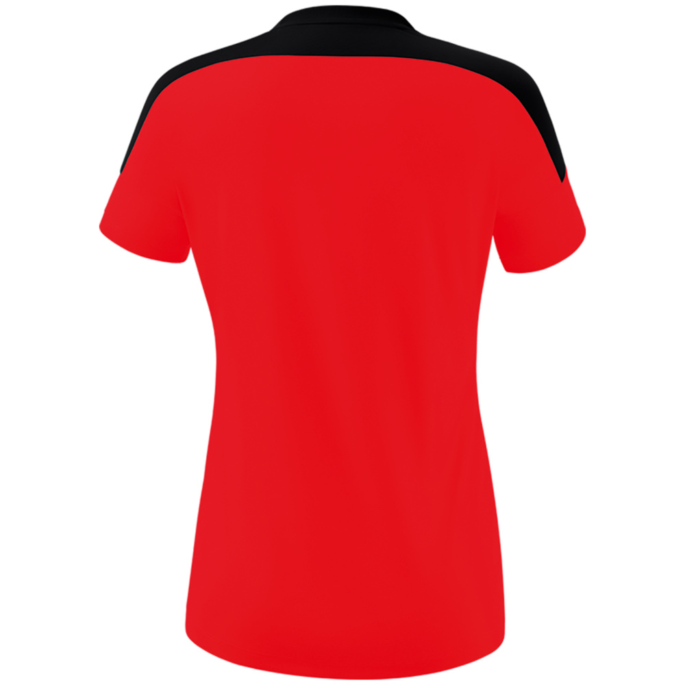 ERIMA CHANGE SHORT SLEEVE T-SHIRT, RED-BLACK-WHITE WOMEN. 