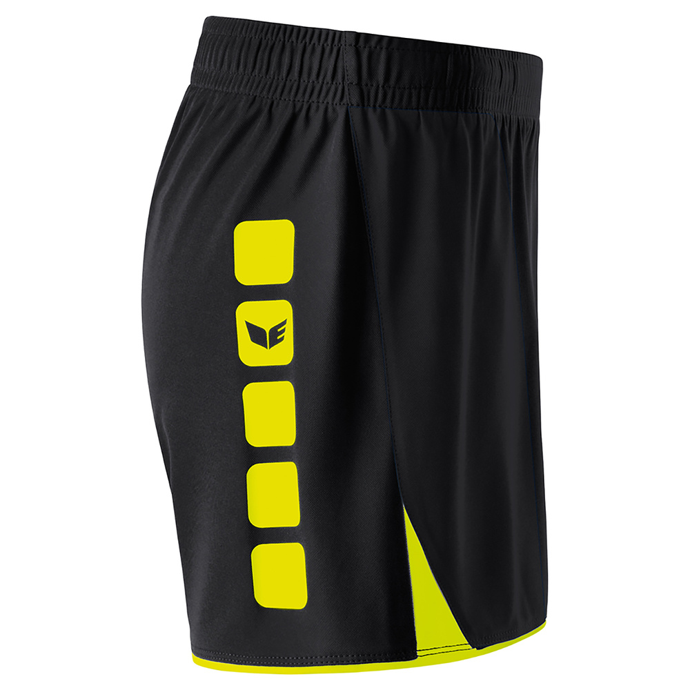 Women's Yellow Sports Shorts, Classic Shorts