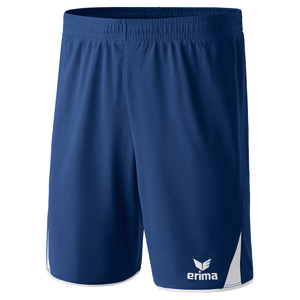 ERIMA CLASSIC 5-C SHORTS, NEW NAVY-WHITE KIDS. 