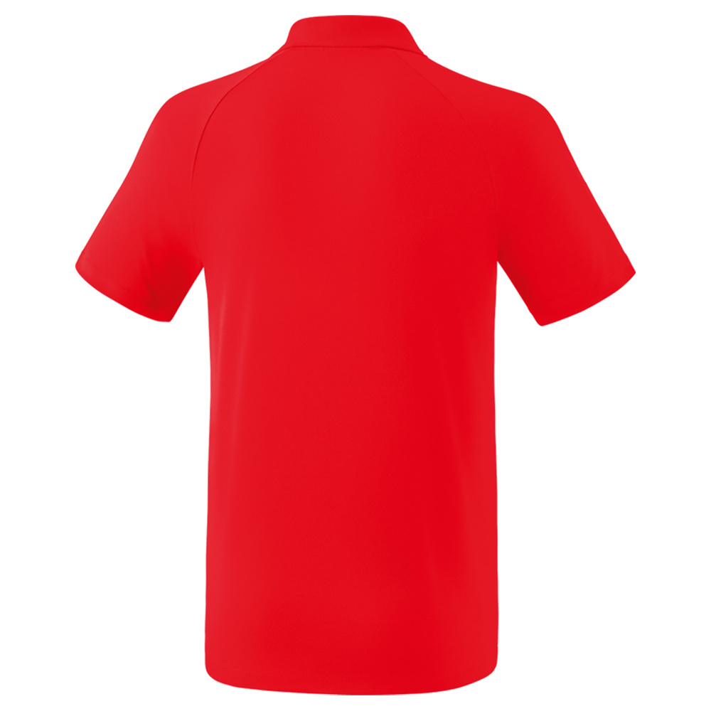 ERIMA ESSENTIAL 5-C POLO-SHIRT, RED-WHITE KIDS. 