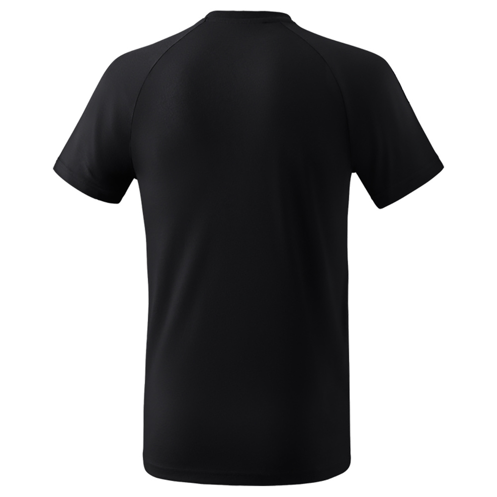 ERIMA ESSENTIAL 5-C T-SHIRT SHORT SLEEVE, BLACK-WHITE KIDS. 