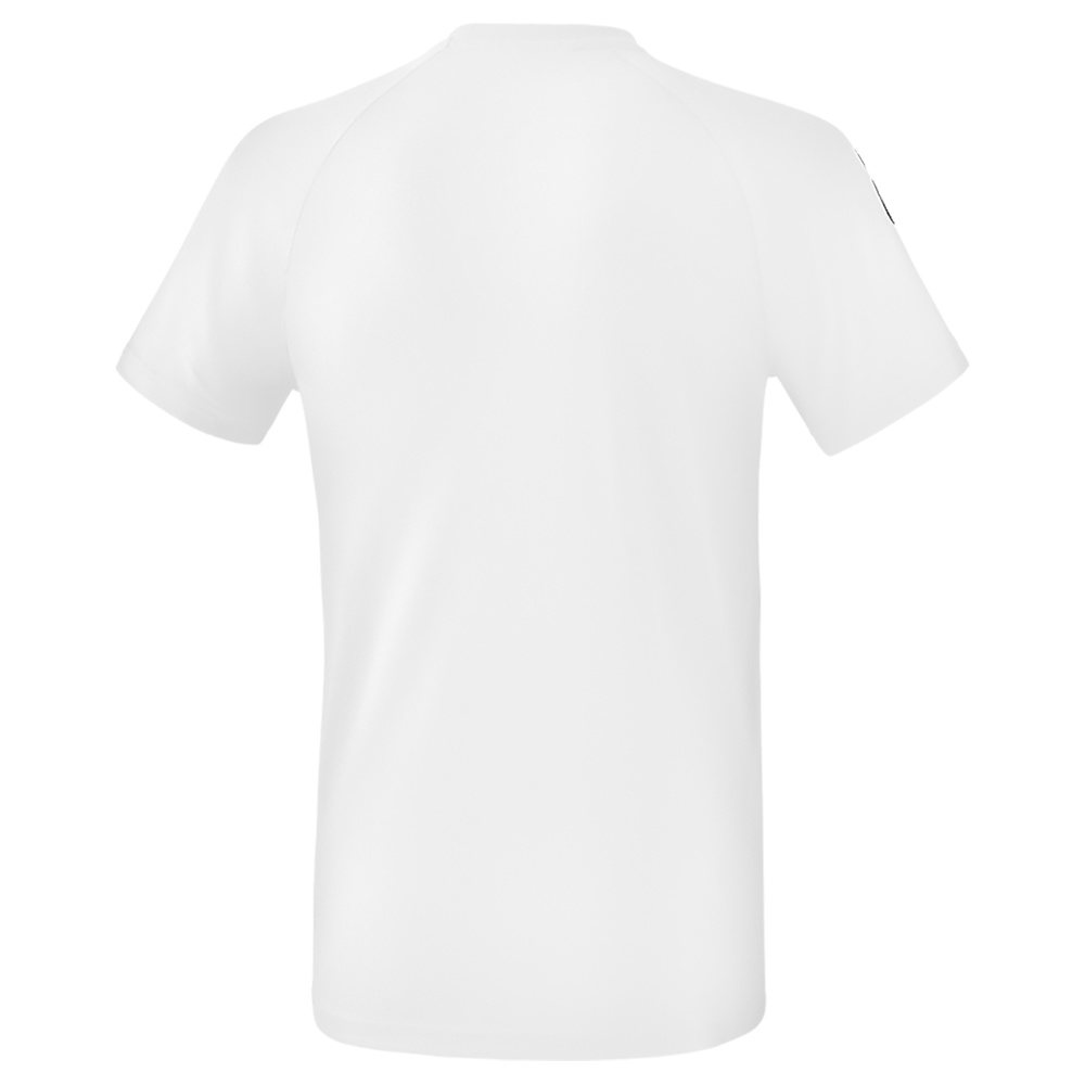 ERIMA ESSENTIAL 5-C T-SHIRT SHORT SLEEVE, WHITE-BLACK KIDS. 