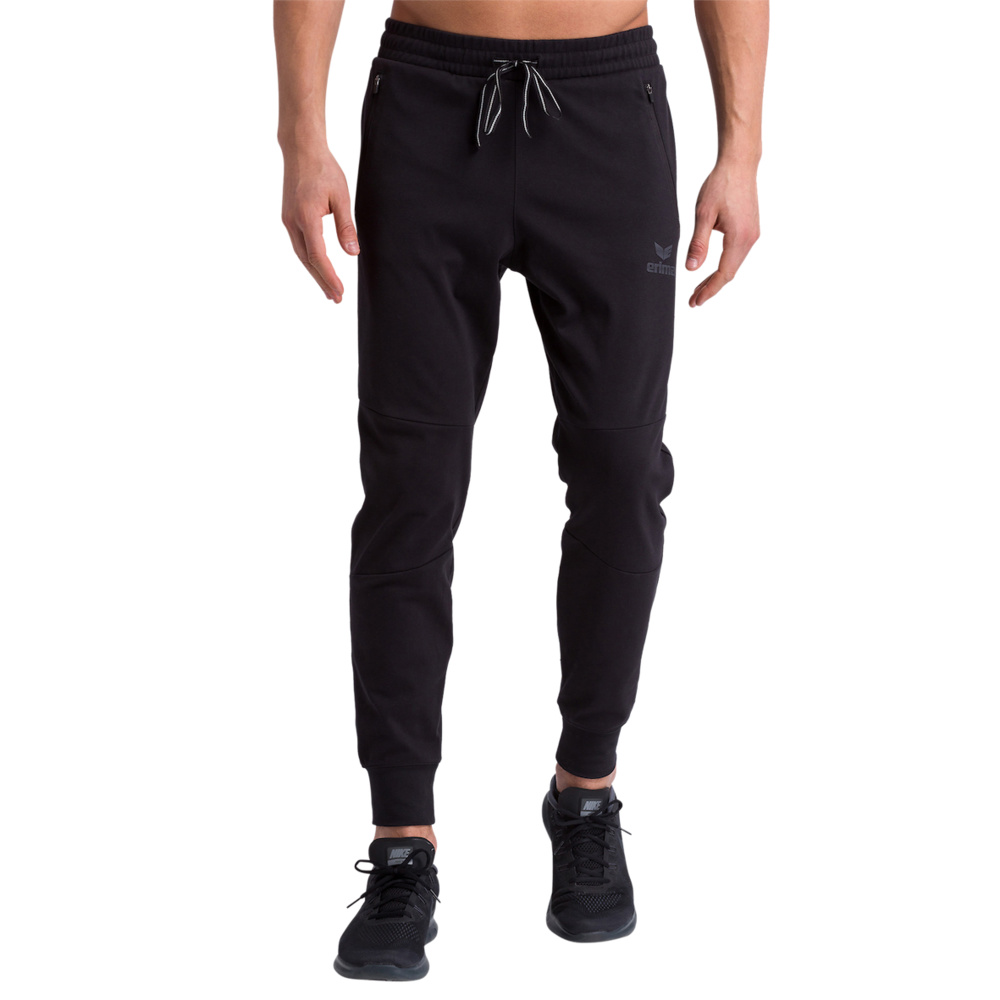 ERIMA ESSENTIAL SWEATPANTS, BLACK KIDS. 