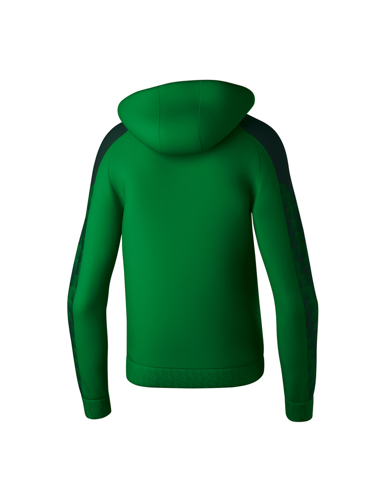 ERIMA EVO STAR HOODY, ESMERALD-PINO GROVE-MEN 