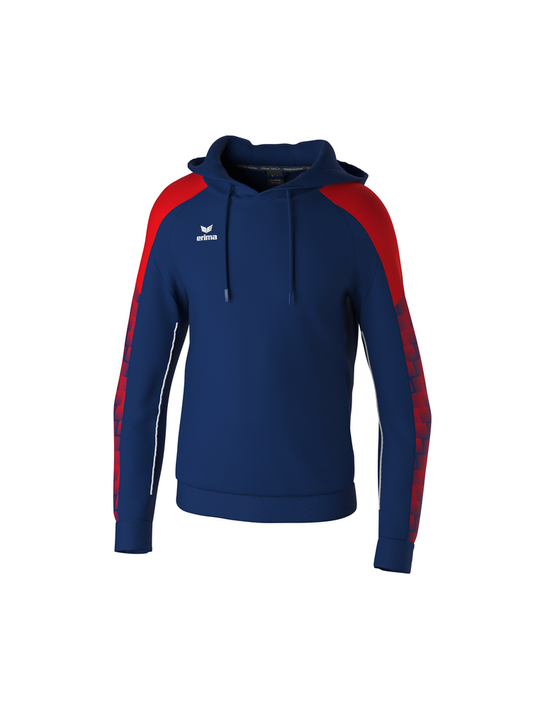 ERIMA EVO STAR HOODY, NAVY-RED-KID 