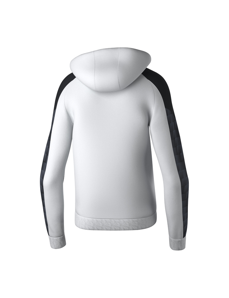 ERIMA EVO STAR HOODY, WHITE-BLACK-KID 