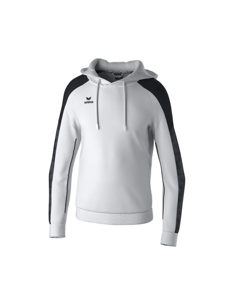 ERIMA EVO STAR HOODY, WHITE-BLACK-KID 