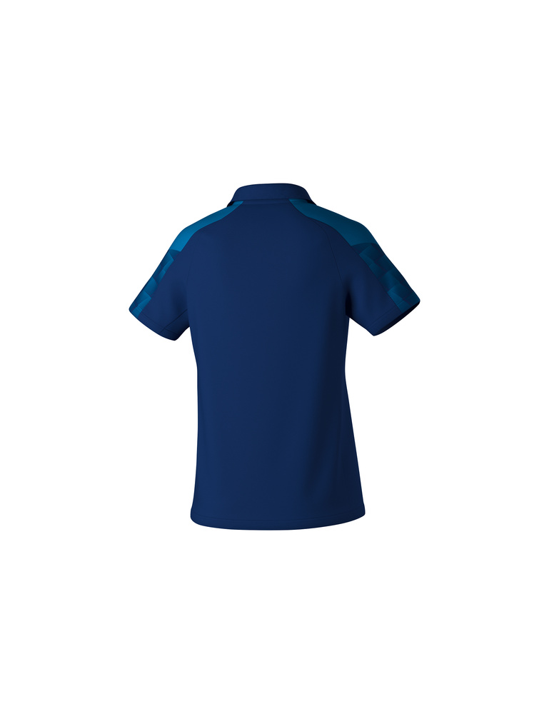 ERIMA EVO STAR POLO-SHIRT, NAVY-MYKONOS-WOMAN 