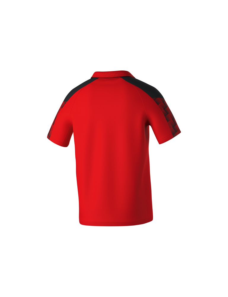 ERIMA EVO STAR POLO-SHIRT, RED-BLACK-MEN 