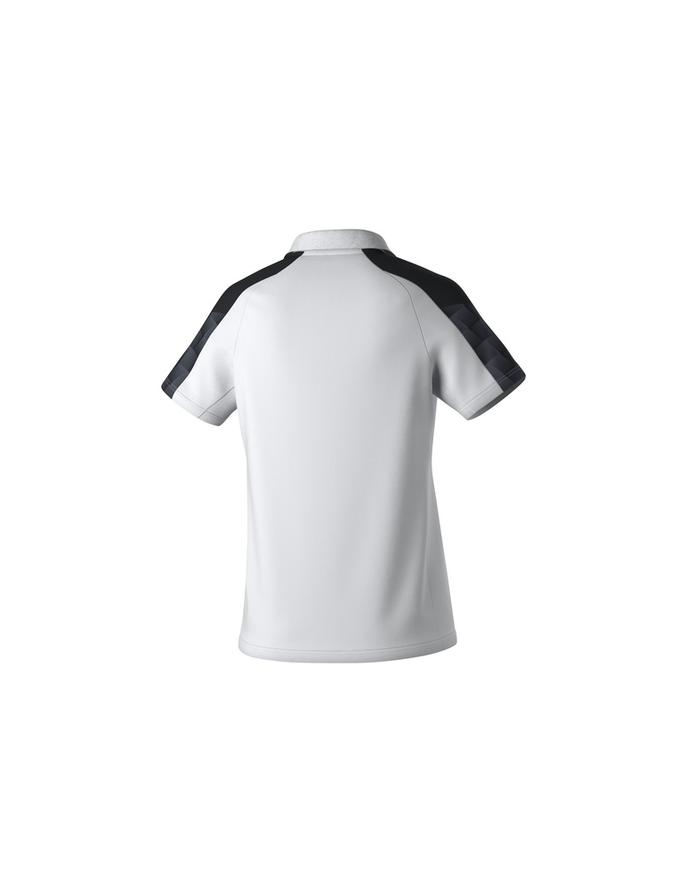 ERIMA EVO STAR POLO-SHIRT, WHITE-BLACK-WOMAN 