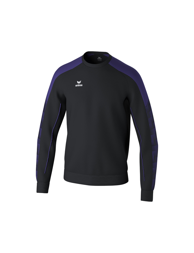 ERIMA EVO STAR SWEATSHIRT, BLACK-VIOLET-MEN 