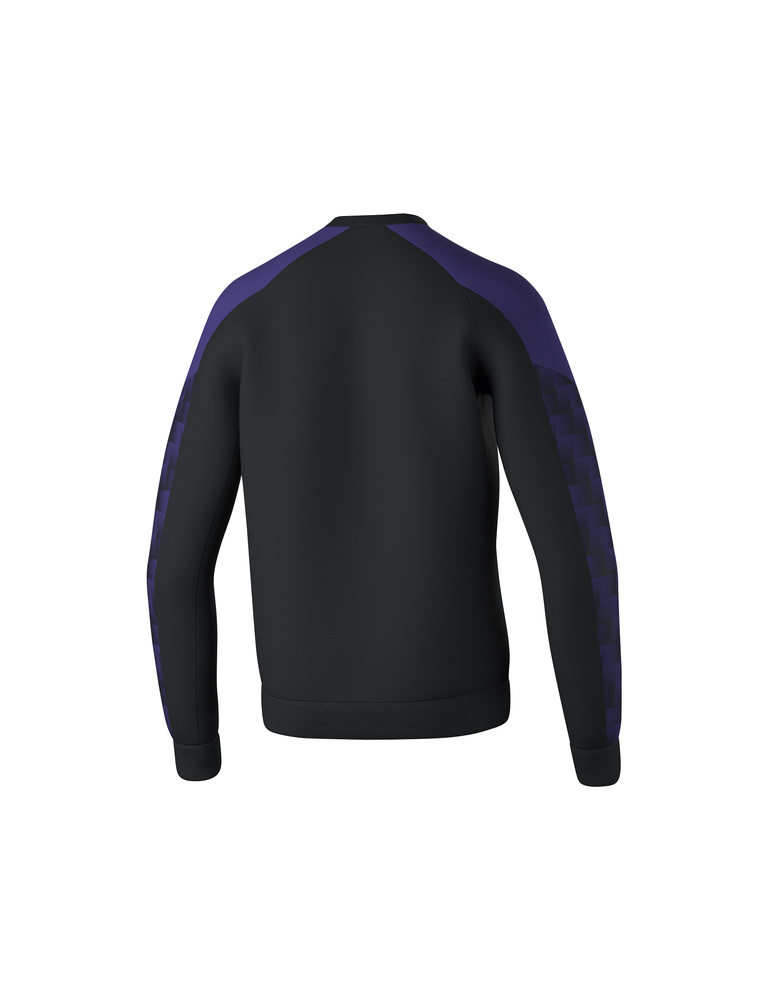 ERIMA EVO STAR SWEATSHIRT, BLACK-VIOLET-MEN 