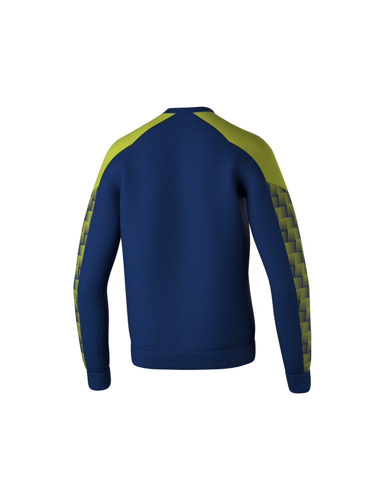 ERIMA EVO STAR SWEATSHIRT, NAVY-LIME-KID 