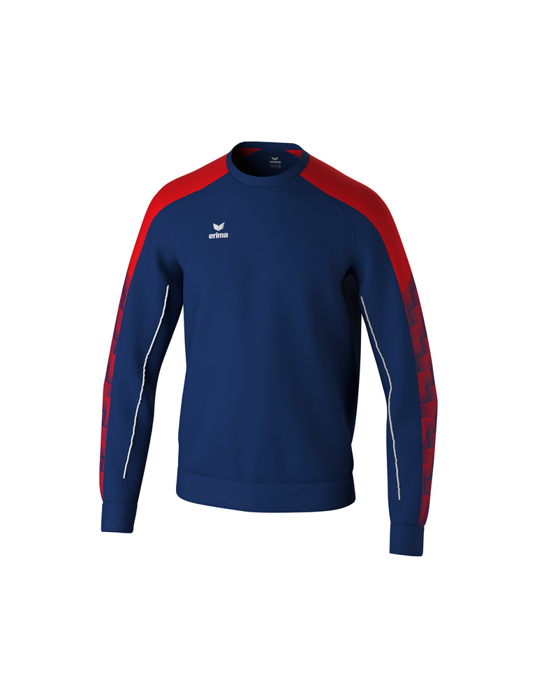 ERIMA EVO STAR SWEATSHIRT, NAVY-RED-KID 