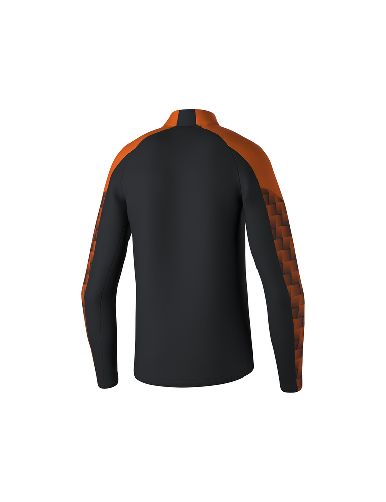 ERIMA EVO STAR TRAINING TOP, BLACK-ORANGE-KID 