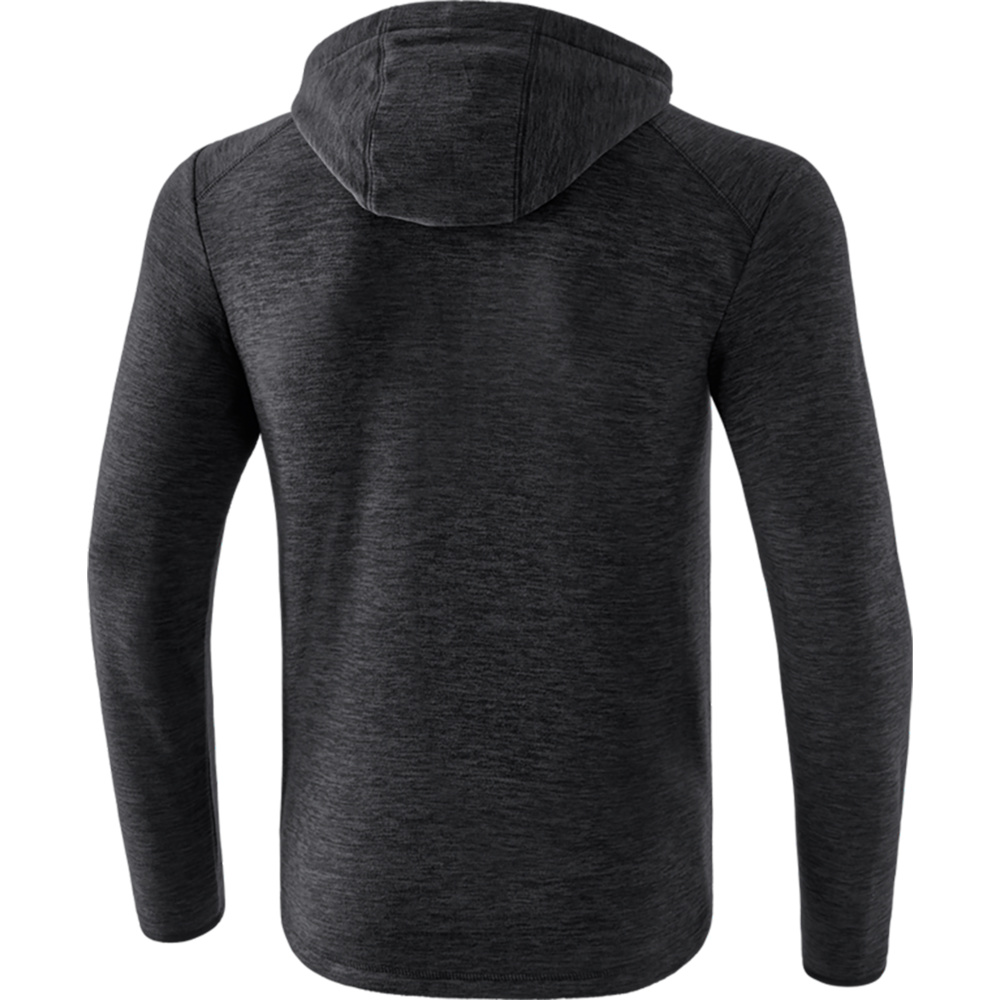 ERIMA FLEECE JACKET, BLACK MEN. 