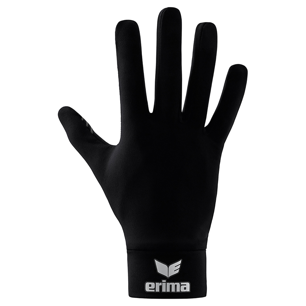 ERIMA FUNCTIONAL PLAYER GLOVE, BLACK UNISEX. 