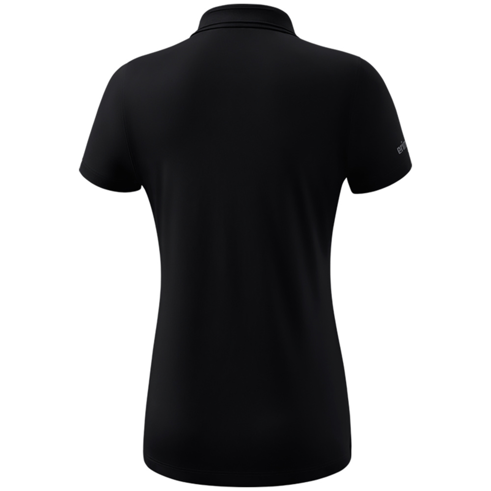 ERIMA FUNCTIONAL POLO-SHIRT, BLACK WOMEN. 