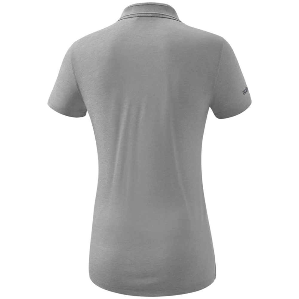 ERIMA FUNCTIONAL POLO-SHIRT, GREY MARL WOMEN. 