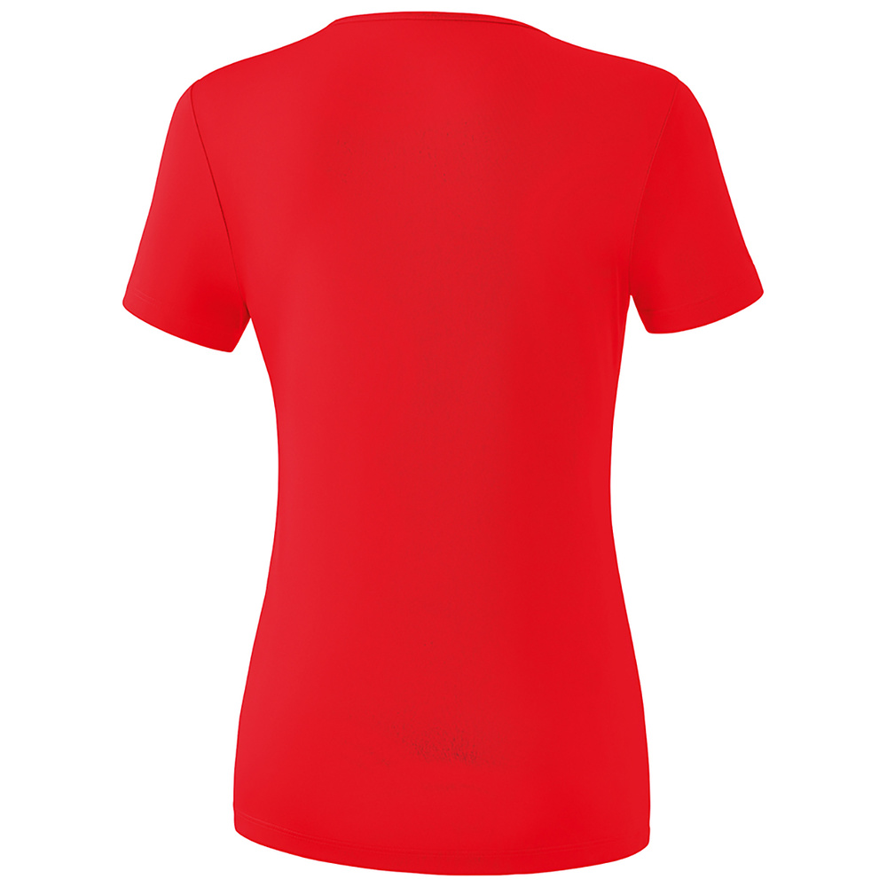 ERIMA FUNCTIONAL TEAMSPORTS T-SHIRT, RED WOMEN. 