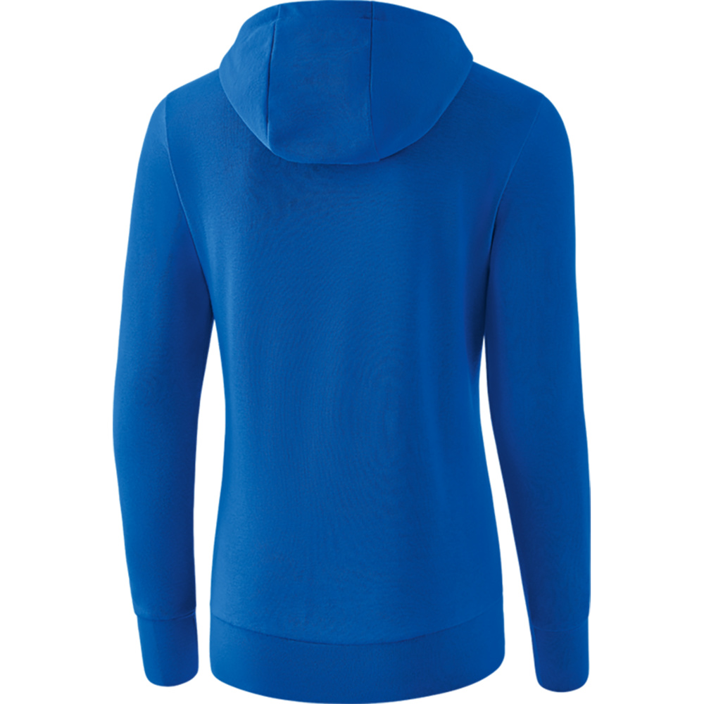 ERIMA HOODED SWEAT JACKET, NEW ROYAL WOMEN. 