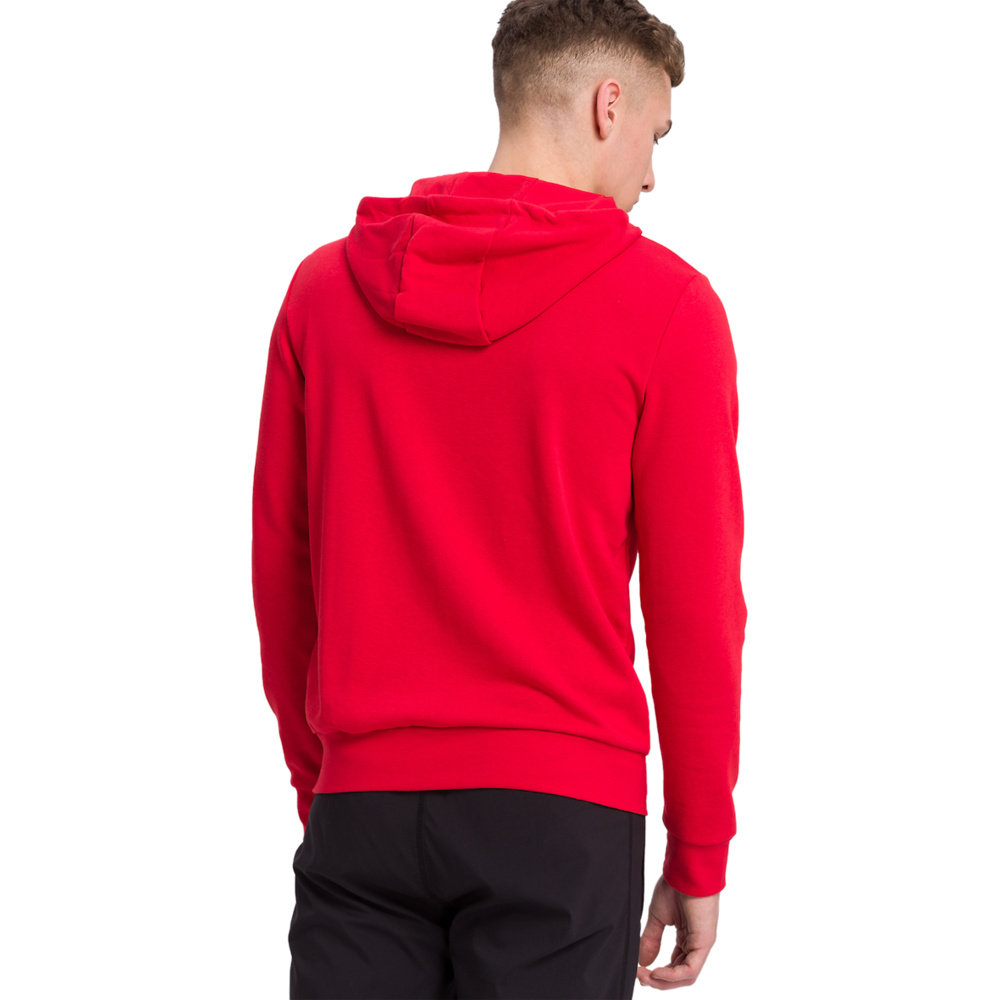 ERIMA HOODED SWEAT JACKET, RED MEN. 