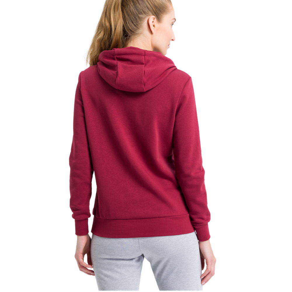 ERIMA HOODED SWEATSHIRT, BORDEAUX WOMEN. 