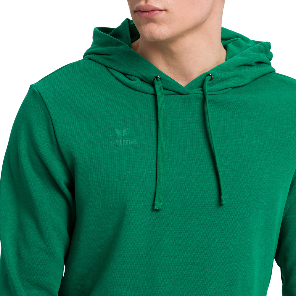 ERIMA HOODED SWEATSHIRT, EMERALD MEN. 