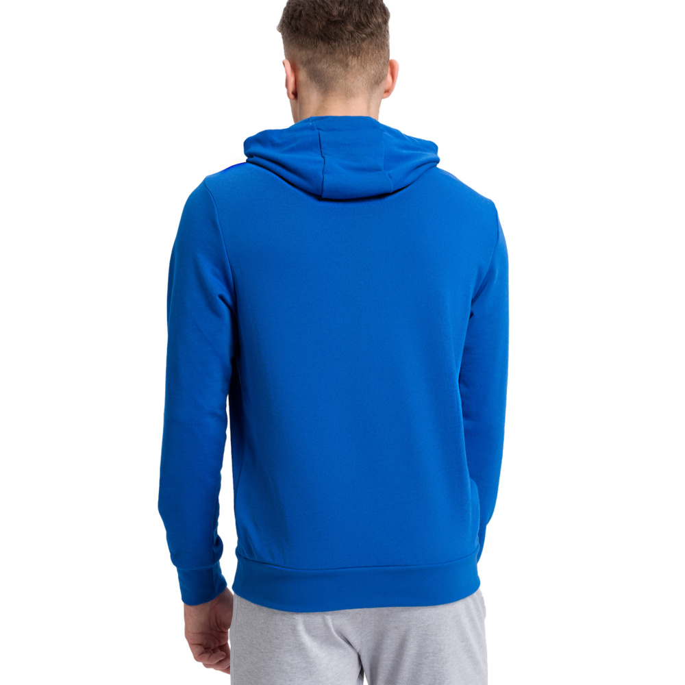 ERIMA HOODED SWEATSHIRT, NEW ROYAL KIDS. 