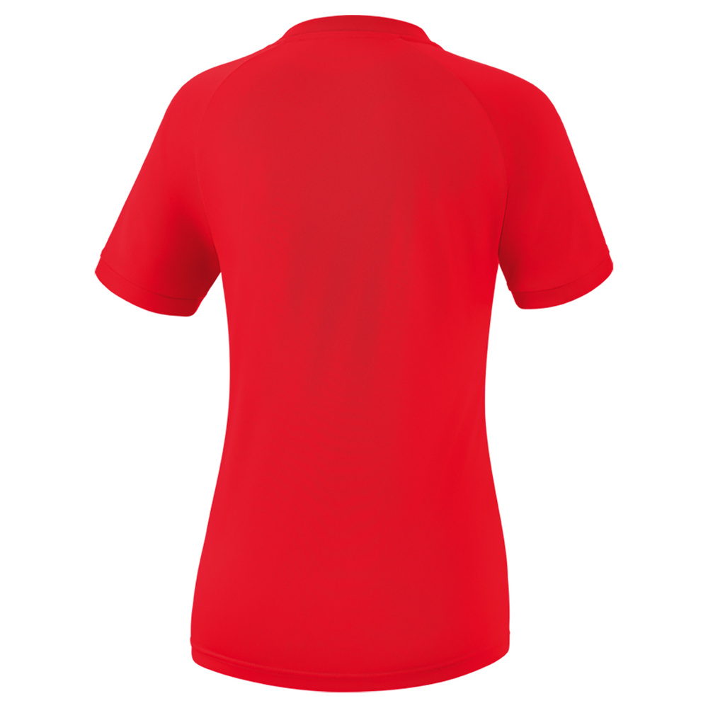 Camiseta manga best sale corta roja mujer