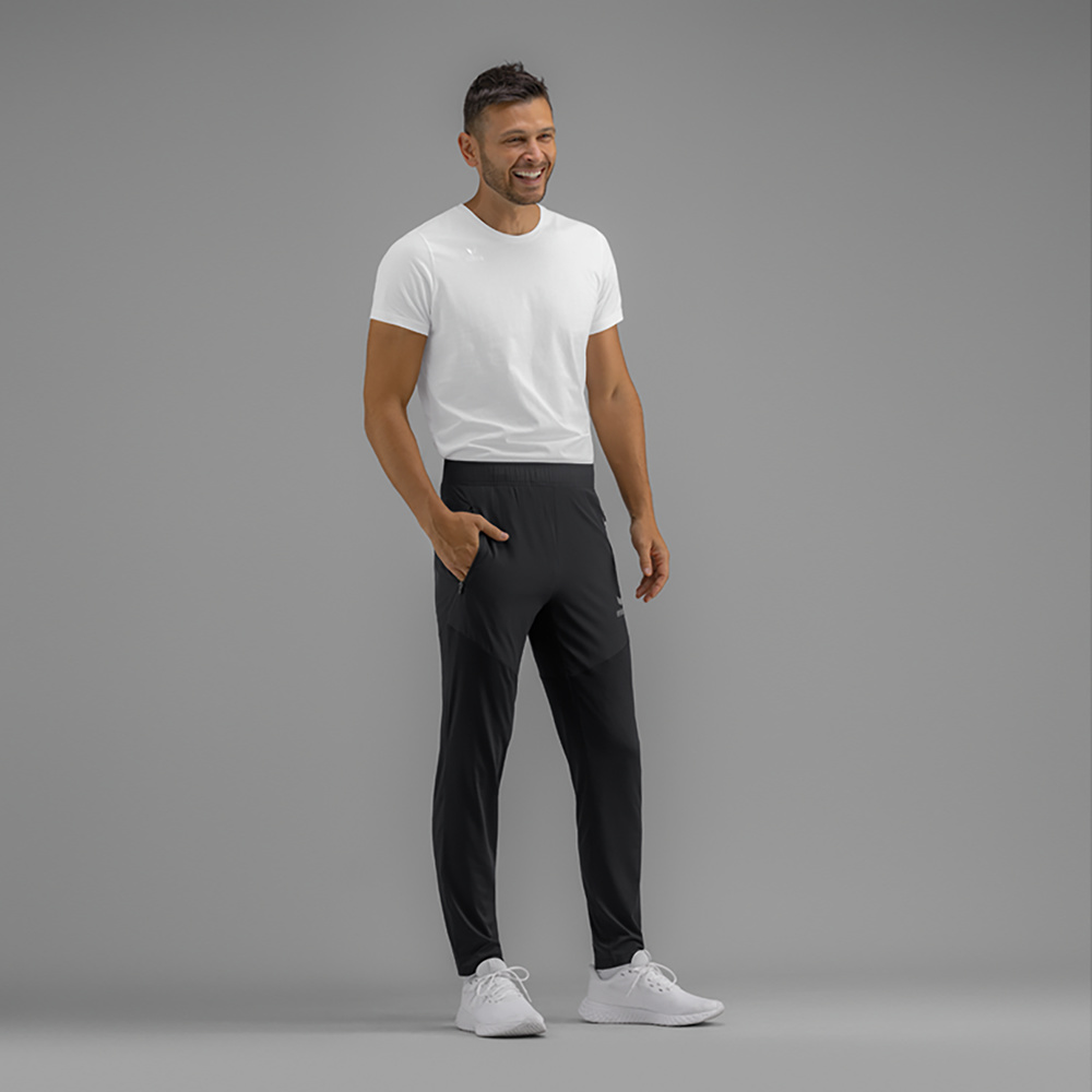 ERIMA PERFORMANCE ALL-ROUND PANTS, BLACK MEN. 