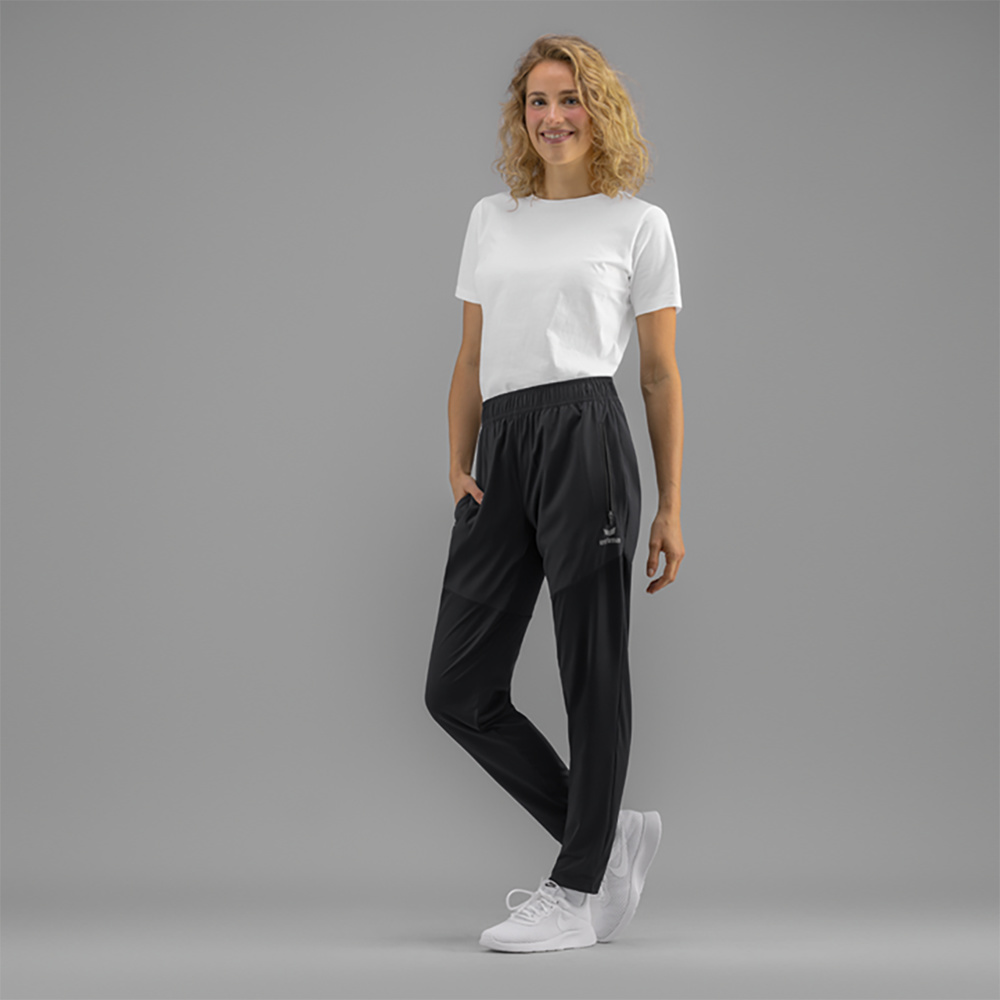 ERIMA PERFORMANCE ALL-ROUND PANTS, BLACK WOMEN. 