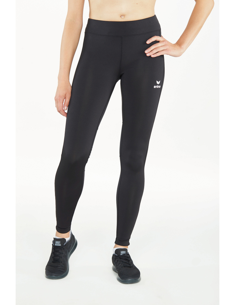 ERIMA PERFORMANCE RUNNING PANTS LONG, BLACK WOMEN. 