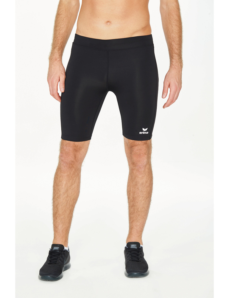 ERIMA PERFORMANCE RUNNING PANTS SHORT, BLACK KIDS. 