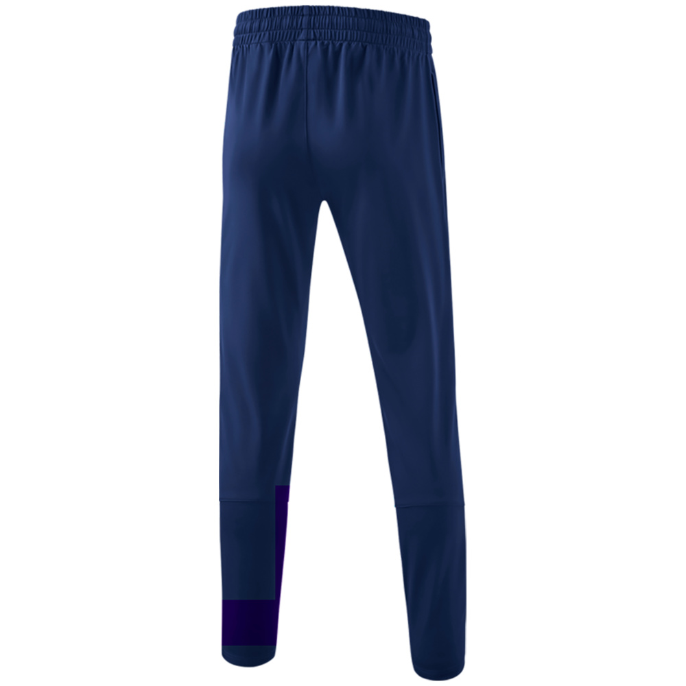 ERIMA PERFORMANCE TRAINING PANTS, NEW NAVY-WHITE MEN. 