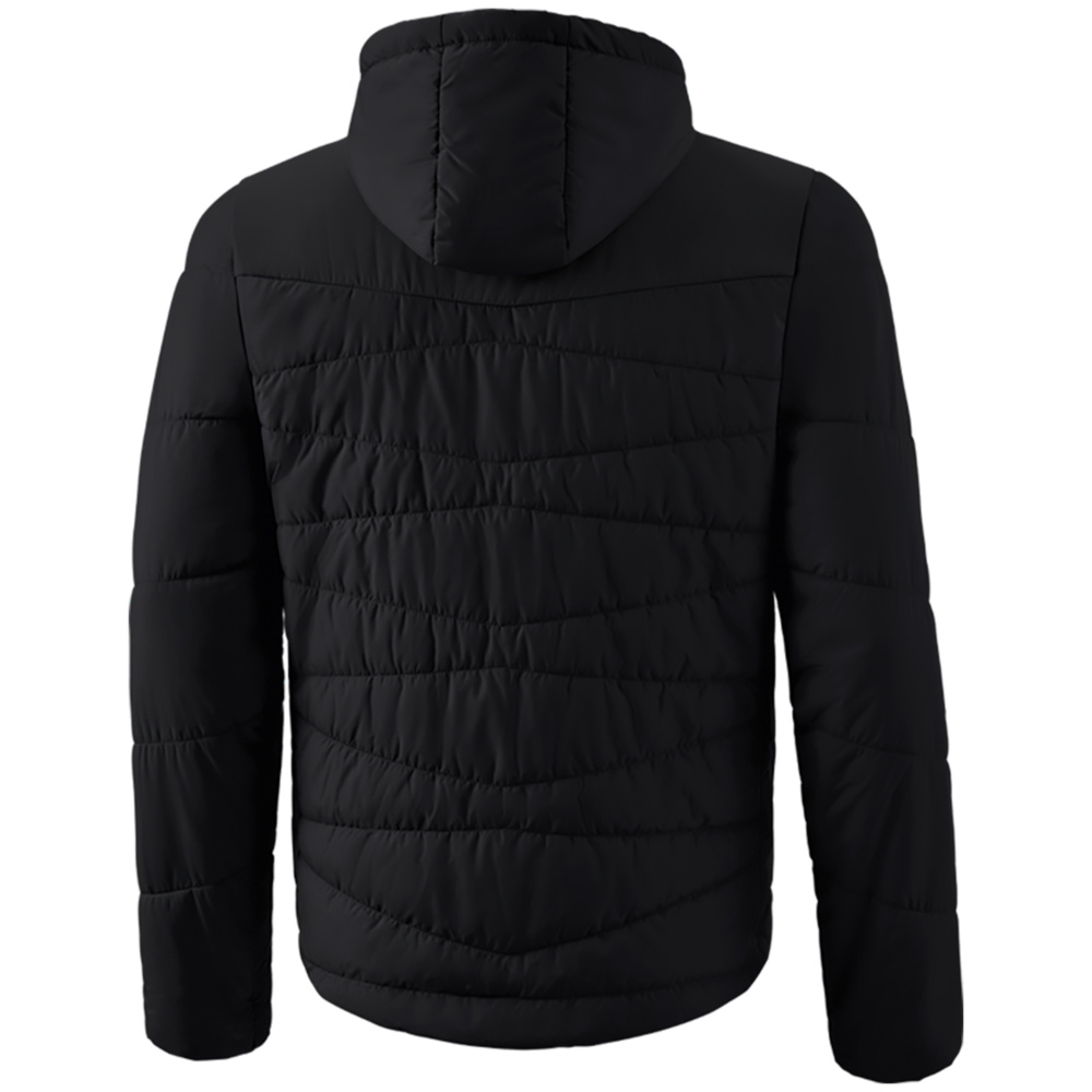 ERIMA QUILTED JACKET, BLACK MEN. 