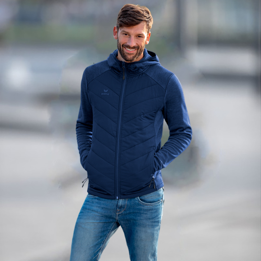 ERIMA QUILTED JACKET FUNCTION, NEW NAVY MEN. 