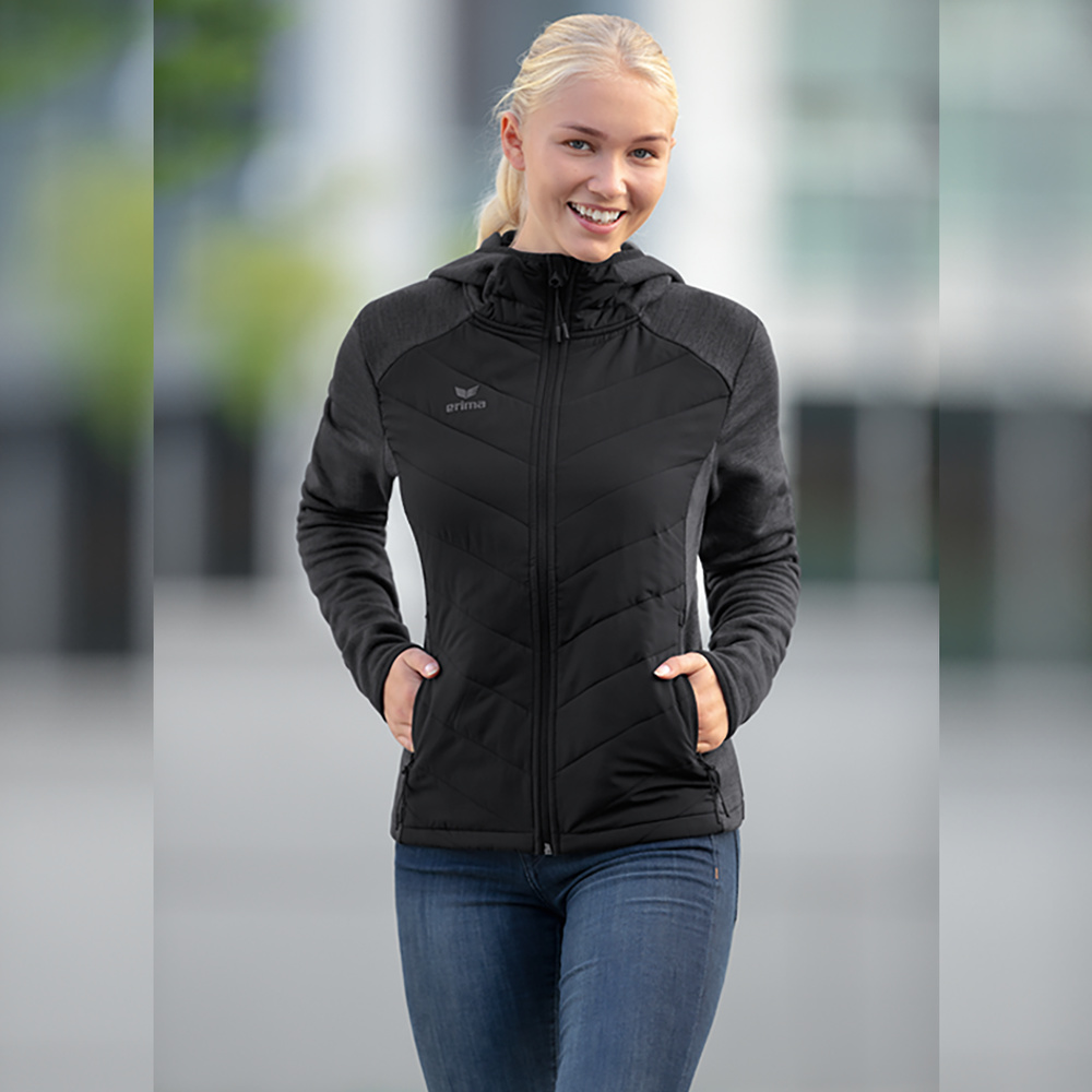 ERIMA QUILTED JACKET FUNCTION, NEW NAVY WOMEN. 