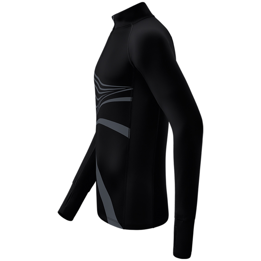 ERIMA RACING LONGSLEEVE, BLACK KIDS. 