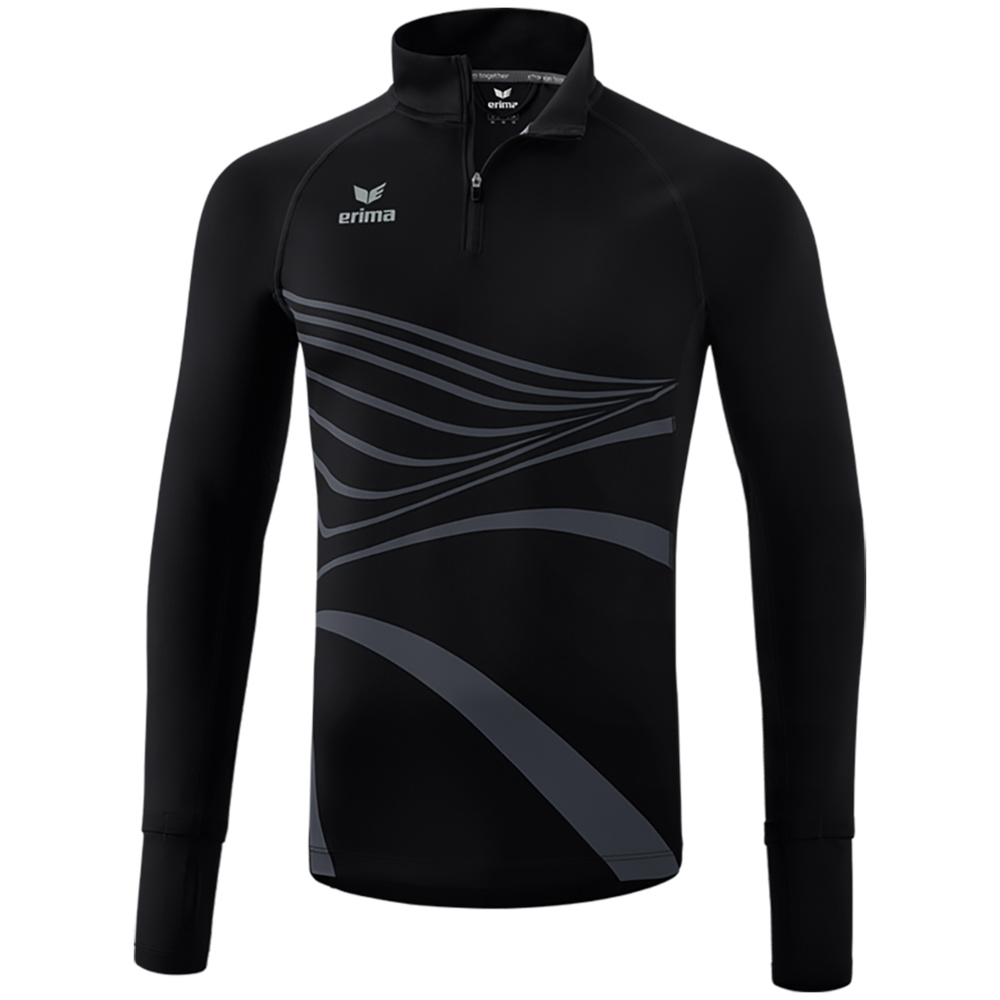 ERIMA RACING LONGSLEEVE, BLACK MEN. 