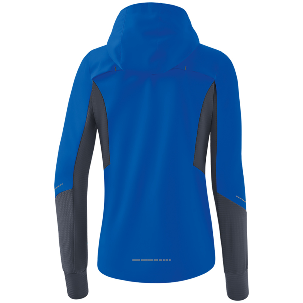 ERIMA RACING RUNNING JACKET, NEW ROYAL WOMEN. 